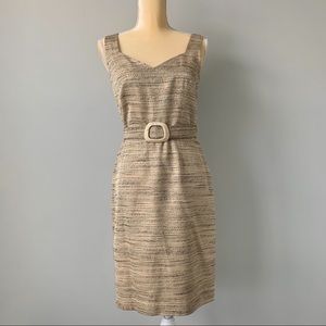 ❗️SOLD❗️DAVID MEISTER Belted Mini Dress